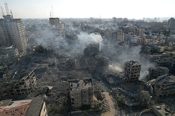 Gaza destruida, octubre de 2023